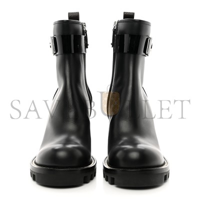 LOUIS VUITTON CALFSKIN STAR TRAIL ANKLE BOOTS 38 BLACK 1409847 LOUIS VUITTON CALFSKIN STAR TRAIL ANKLE BOOTS 38 BLACK 1409847