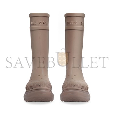 BALENCIAGA WOMEN'S CROCS™ BOOT IN BEIGE 677388W1S8E2500 BALENCIAGA WOMEN'S CROCS™ BOOT IN BEIGE 677388W1S8E2500