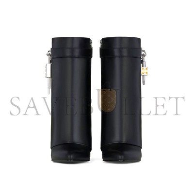 GIVENCHY SHARK LOCK ANKLE BOOTS IN LEATHER BE602RE147-001 GIVENCHY SHARK LOCK ANKLE BOOTS IN LEATHER BE602RE147-001