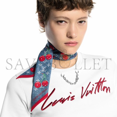 LOUIS VUITTON LV X TM DENIM CERISE BANDEAU M96390