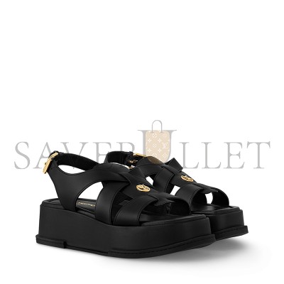 LOUIS VUITTON MAYA FLATFORM SANDAL 1ACYJP