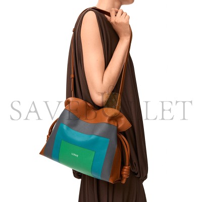 LOEWE MEDIUM FLAMENCO CLUTCH IN NAPPA CALFSKIN A411FC1XDD (30*24.5*10.5cm)