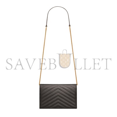 YSL CASSANDRE ENVELOPE CHAIN WALLET IN LAMBSKIN 857605AAA441997 (19*12.5*3.5cm) YSL CASSANDRE ENVELOPE CHAIN WALLET IN LAMBSKIN 857605AAA441997 (19*12.5*3.5cm)