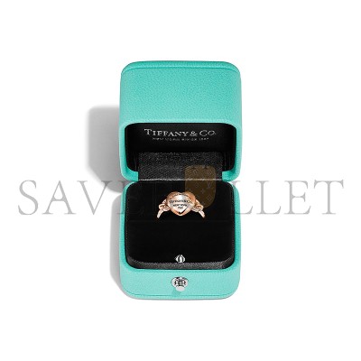 TIFFANY FULL HEART RING IN ROSE GOLD 73584183 TIFFANY FULL HEART RING IN ROSE GOLD 73584183