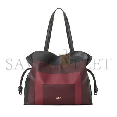 LOEWE X ALBERS XL FLAMENCO CLUTCH IN NAPPA CALFSKIN A411X12X40 (44.7*34.5*21.5cm) LOEWE X ALBERS XL FLAMENCO CLUTCH IN NAPPA CALFSKIN A411X12X40 (44.7*34.5*21.5cm)