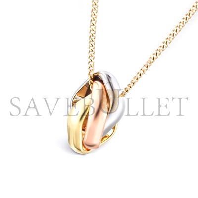 CARTIER TRINITY PILLOW PENDANT NECKLACE B7224955 CARTIER TRINITY PILLOW PENDANT NECKLACE B7224955