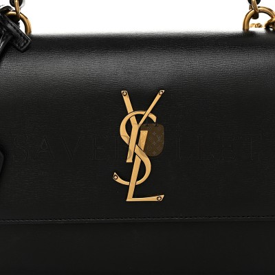 YSL SUNSET TOP HANDLE IN TEXTURED LEATHER 634723D420W1000 (25*18*5cm)