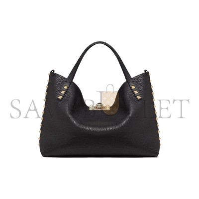 VALENTINO ROCKSTUD CALFSKIN SMALL TOTE BAG XW2B0K11VSN-44A (26*20*8cm) VALENTINO ROCKSTUD CALFSKIN SMALL TOTE BAG XW2B0K11VSN-44A (26*20*8cm)