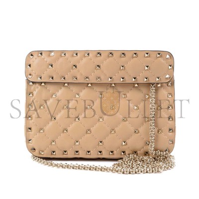 VALENTINO SMALL NAPPA ROCKSTUD SPIKE BAG W2B0123NAPWU1 (20*11.5*5cm) VALENTINO SMALL NAPPA ROCKSTUD SPIKE BAG W2B0123NAPWU1 (20*11.5*5cm)
