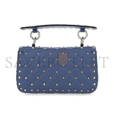 VALENTINO SMALL NAPPA ROCKSTUD SPIKE BAG W2B0123NAPWU4 (20*11.5*5cm) VALENTINO SMALL NAPPA ROCKSTUD SPIKE BAG W2B0123NAPWU4 (20*11.5*5cm)