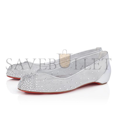 CHRISTIAN LOUBOUTIN MARLOUGIELA STRASS SILVER 1251025S211