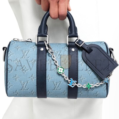 LOUIS VUITTON MONOGRAM FLOWER CHAIN BELT M02554