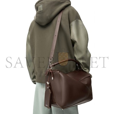 LOEWE LARGE FEATHERLIGHT PUZZLE BAG IN NAPPA LAMBSKIN B510PNLX02 (33*21.5*14.7cm)