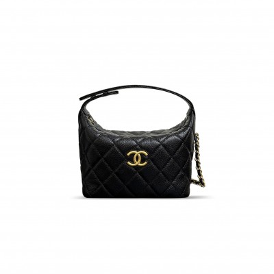 CHANEL CLASSIC HOBO WITH CHAIN 396752 (21*19*6cm)