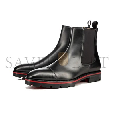 CHRISTIAN LOUBOUTIN CHELSEA BOOTS MEN BLACK 3161148BK01