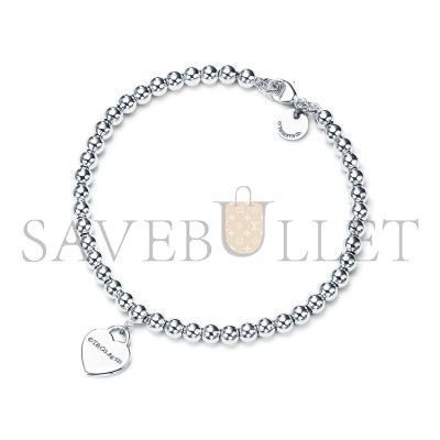 TIFFANY RETURN TO TIFFANY® HEART TAG BEAD BRACELET IN SILVER 23984024