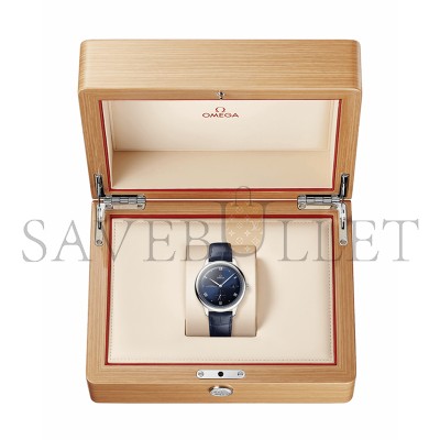 OMEGA DE VILLEPRESTIGE41 MM, STEEL ON LEATHER STRAP 434.13.41.20.03.001 OMEGA DE VILLEPRESTIGE41 MM, STEEL ON LEATHER STRAP 434.13.41.20.03.001