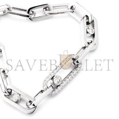 MESSIKA MOVE LINK 18K WHITE GOLD DIAMOND BRACELET 12577-YG MESSIKA MOVE LINK 18K WHITE GOLD DIAMOND BRACELET 12577-YG
