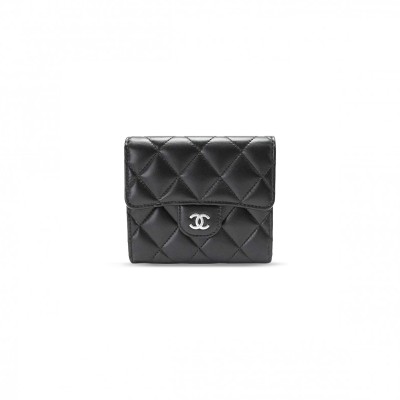 CHANEL MASTER CLASSIC FLAP-TOP WITH QUILTED SILVER HARDWARE AP0231 (11.5*10.5*3cm)