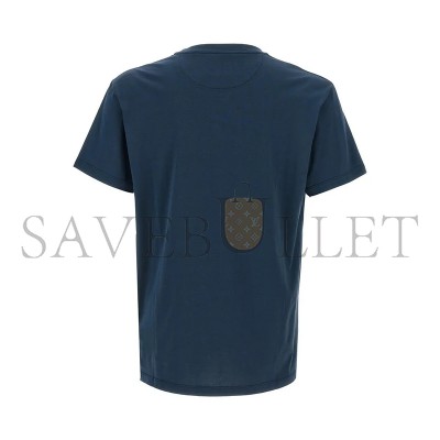 FENDI FF LABYRINTH CREW NECK T-SHIRT