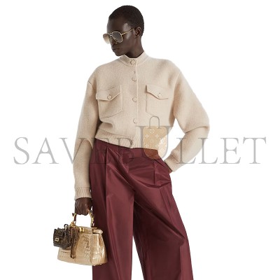 FENDI JACKET WHITE WOOL JACKET FZJ600AYM2F1UKM