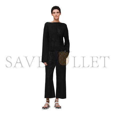 HERMES CHAINE D'ANCRE LONG-SLEEVE SWEATER H6E2654D70238