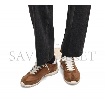CELINE RACER SNEAKER IN NYLON, SUEDE CALFSKIN AND CALFSKIN 364365257C.03AA
