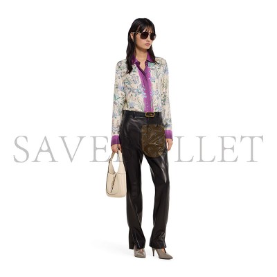 GUCCI PRINTED SILK TWILL SHIRT 856092