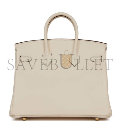 HERMES BIRKIN 25 SWIFT GOLD HARDWARE (25*20*13cm)