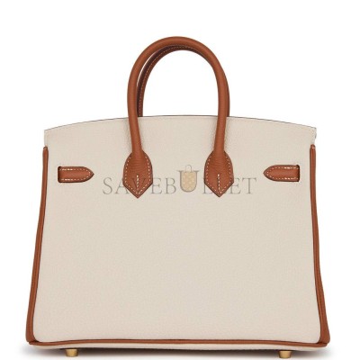 HERMES BIRKIN 25 TOGO BRUSHED GOLD HARDWARE (25*20*13cm)