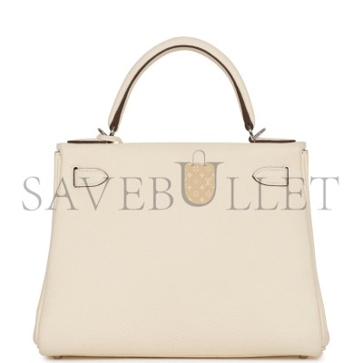 HERMES KELLY 28 CLEMENCE PALLADIUM HARDWARE (28*22*10cm) HERMES KELLY 28 CLEMENCE PALLADIUM HARDWARE (28*22*10cm)