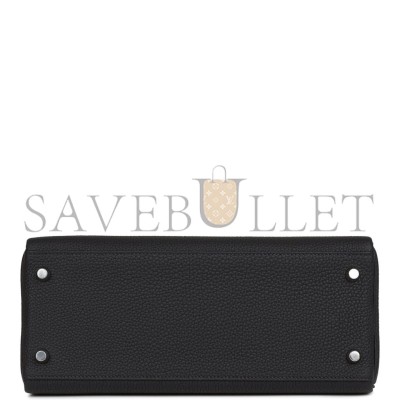 HERMES KELLY RETOURNE 28 CABAN TOGO PALLADIUM HARDWARE (28*22*10cm) HERMES KELLY RETOURNE 28 CABAN TOGO PALLADIUM HARDWARE (28*22*10cm)
