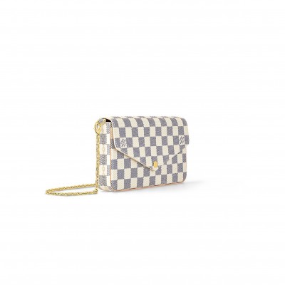 LOUIS VUITTON FÉLICIE POCHETTE N40491 (21*12*3cm)