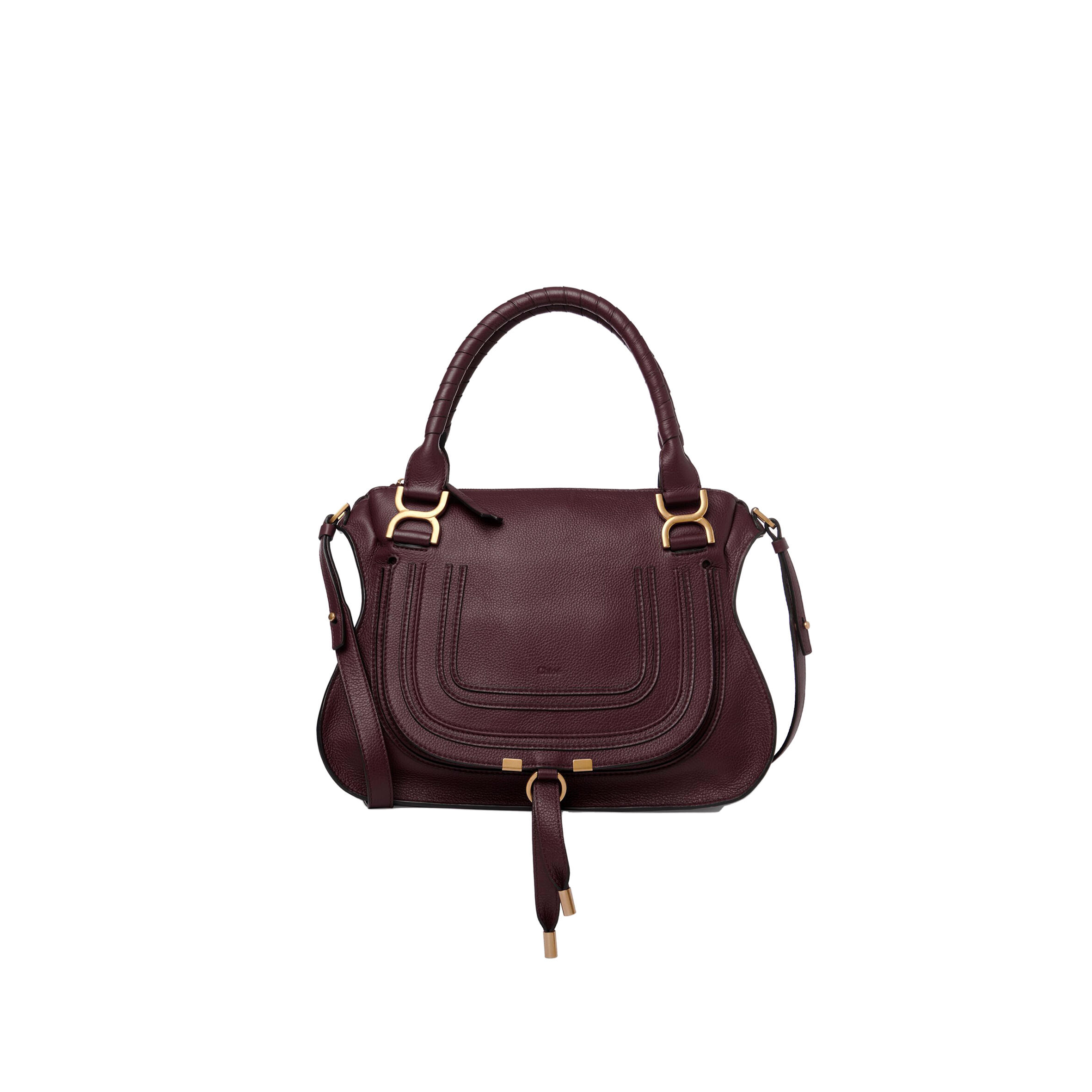 CHLOÉ MARCIE BAG IN GRAINED LEATHER CHC22AS660I3155U (36*28*12cm)