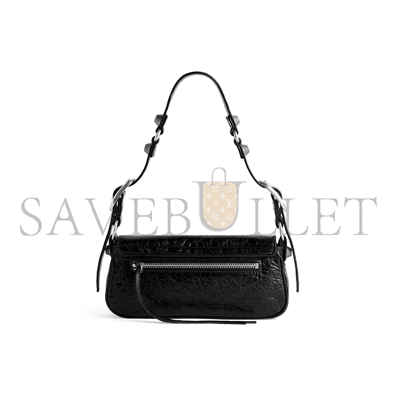 BALENCIAGA WOMEN'S LE CAGOLE IN MINI BLACK 7716701VG9Y1000 (22.8*12.9*4cm) BALENCIAGA WOMEN'S LE CAGOLE IN MINI BLACK 7716701VG9Y1000 (22.8*12.9*4cm)