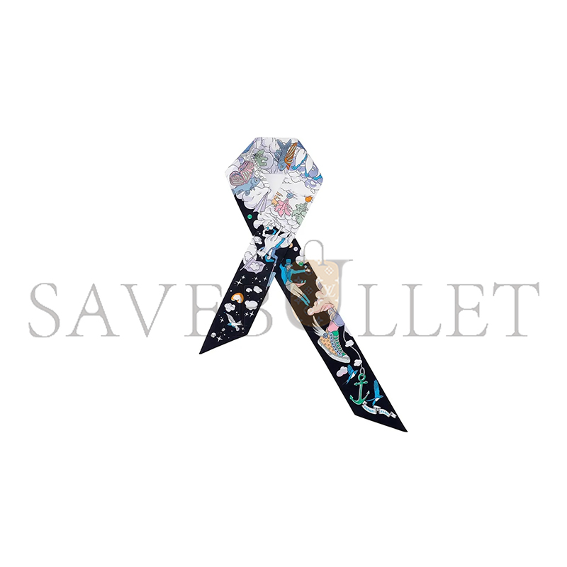 HERMES TWILLY SILK SCARF H063900S14 (86*5cm)