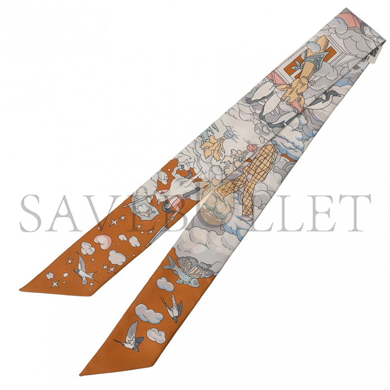 HERMES TWILLY SILK SCARF H063900S15 (86*5cm)