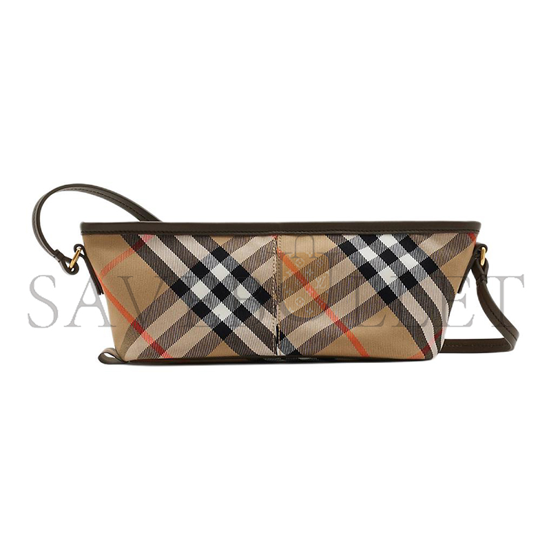 BURBERRY CHECK MINI SHOULDER BAG 80952961 (20*10*9cm) BURBERRY CHECK MINI SHOULDER BAG 80952961 (20*10*9cm)