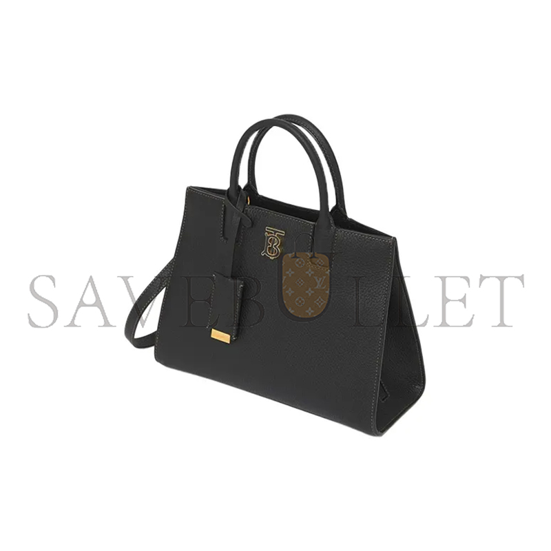 BURBERRY MINI FRANCES TOTE BAG IN GRAIN LEATHER 80490441 (27*20*11cm)