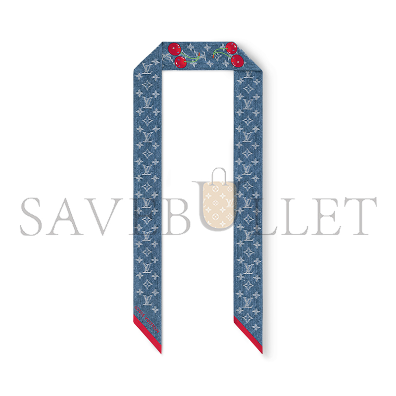 LOUIS VUITTON LV X TM DENIM CERISE BANDEAU M96390