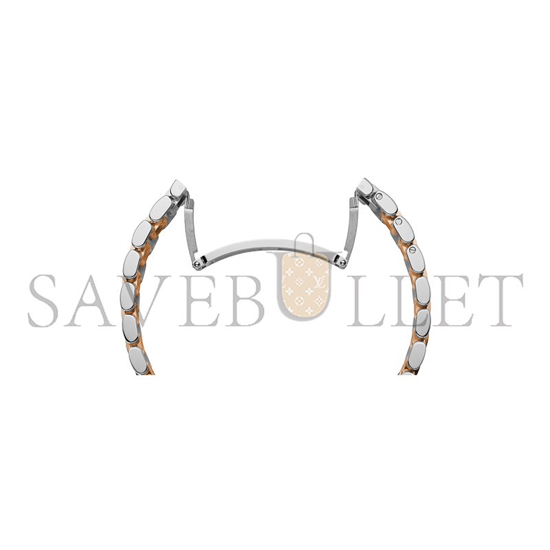 CHOPARD HAPPY SPORT 36 MM, AUTOMATIC, ETHICAL ROSE GOLD, LUCENT STEEL™, DIAMONDS 278559-6004