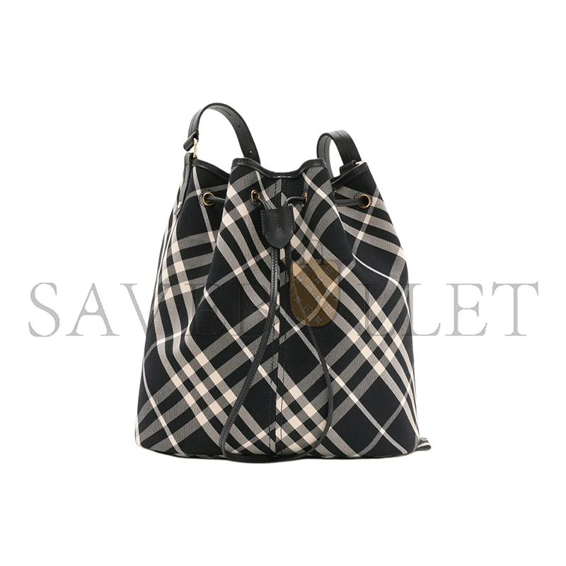 BURBERRY MEDIUM CHECK BUCKET BAG 80938711 (29*27.5*16cm) BURBERRY MEDIUM CHECK BUCKET BAG 80938711 (29*27.5*16cm)