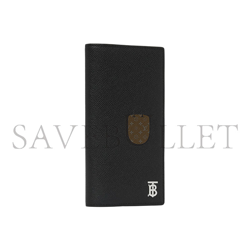 BURBERRY BLACK TB CONTINENTAL WALLET 80626921 (19*9.5cm)