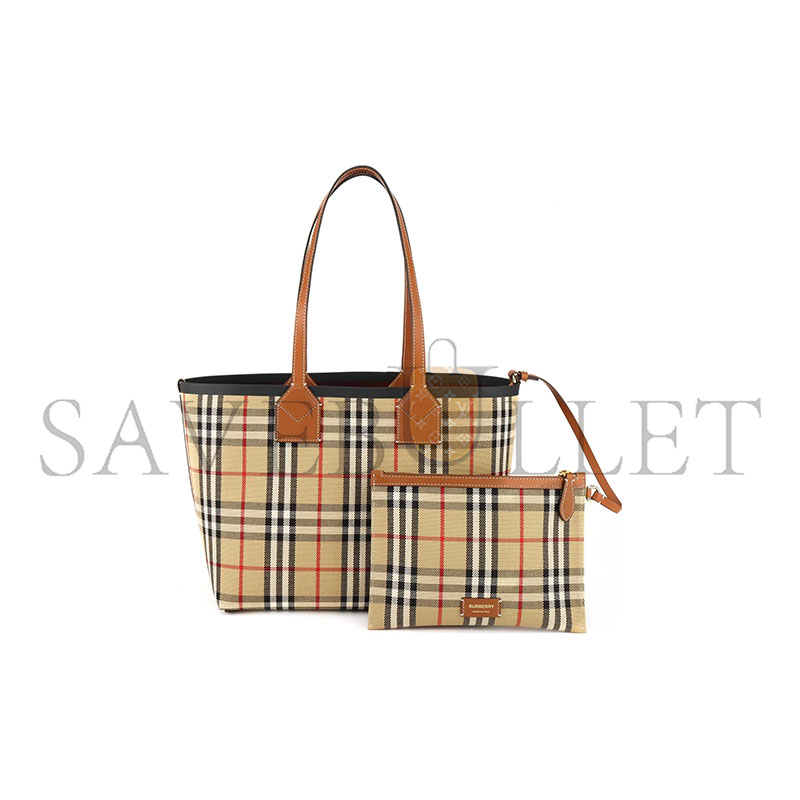 BURBERRY SMALL LONDON TOTE BAG 80661631 (44*24.5*16cm)