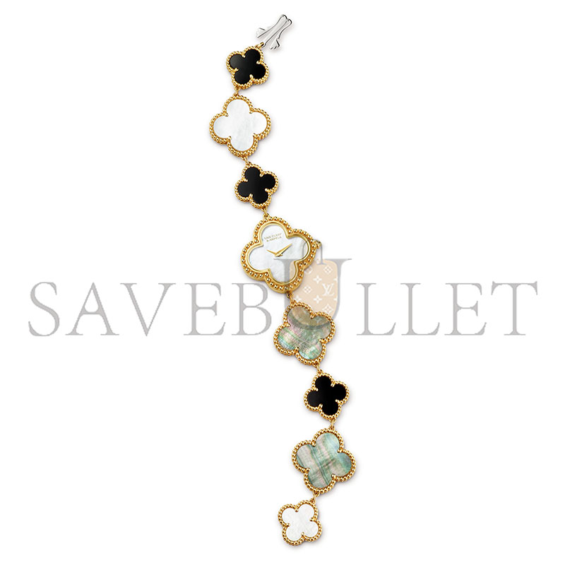 VAN CLEEF ALHAMBRA WATCH, SMALL MODEL VCARPEU800 VAN CLEEF ALHAMBRA WATCH, SMALL MODEL VCARPEU800