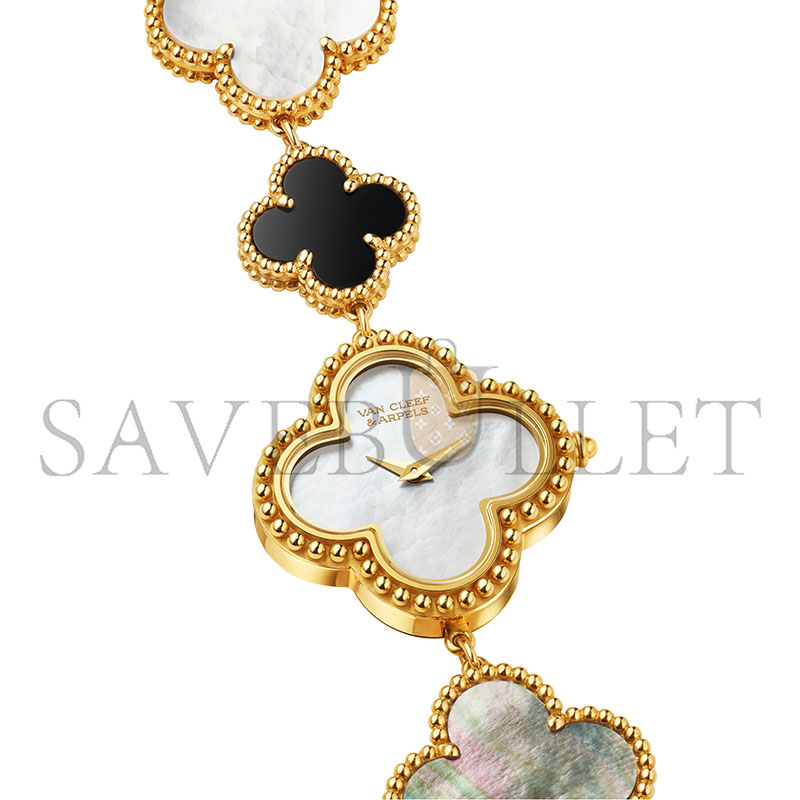 VAN CLEEF ALHAMBRA WATCH, SMALL MODEL VCARPEU800 VAN CLEEF ALHAMBRA WATCH, SMALL MODEL VCARPEU800