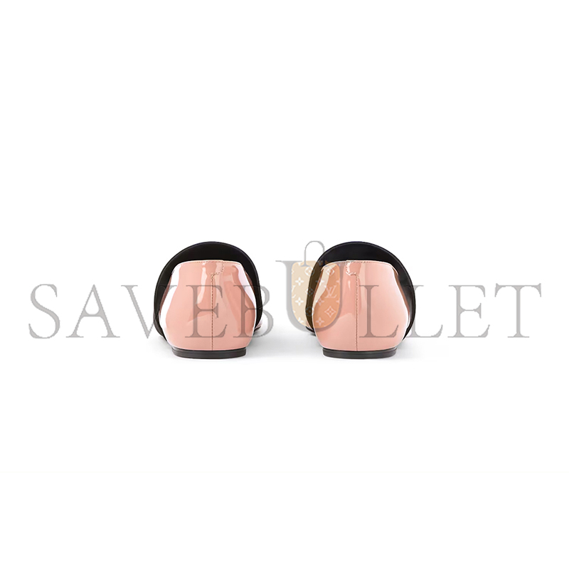 GIVENCHY SLICED SQUARE BALLERINAS IN PATENT LEATHER BE5010E2FF-272