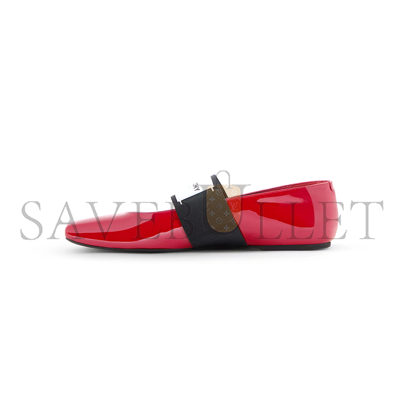 GIVENCHY SLICED SQUARE BALLERINAS IN PATENT LEATHER BE5010E2FF-699