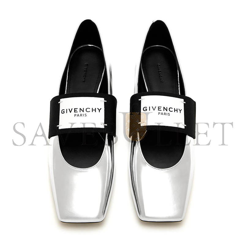 GIVENCHY SLICED SQUARE BALLERINAS IN PATENT BE5010E2DD-070