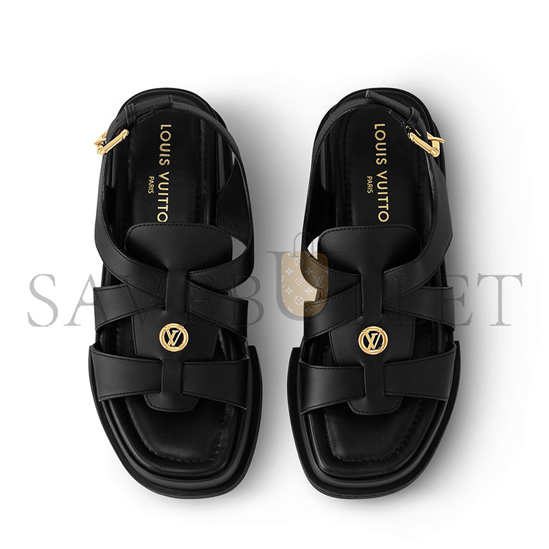 LOUIS VUITTON MAYA FLATFORM SANDAL 1ACYJP